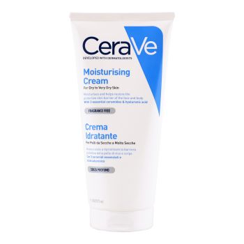 CERAVE MOISTURISING veido ir kūno kremas, 177 ml