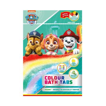 PAW PATROL COLOUR vonios tabletės (9 x 16 g)