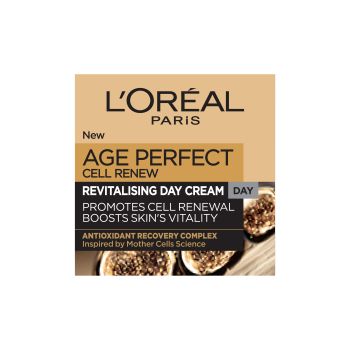 L'OREAL AGE PERFECT CELL RENEW REVITALISING dieninis veido kremas, 50 ml