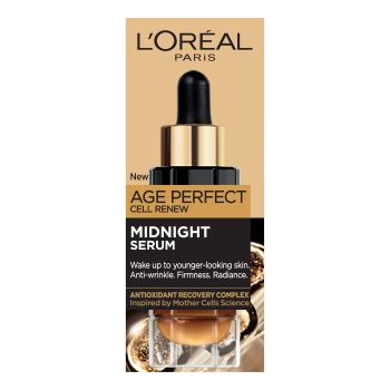 L'OREAL AGE PERFECT CELL RENEW MIDNIGHT veido serumas, 30 ml