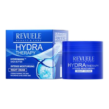 REVUELE HYDRA THERAPY INTENSE MOISTURISING naktinis veido kremas, 50 ml
