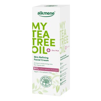 ALKMENE MY TEA TREE OIL REFINING veido kremas, 50 ml