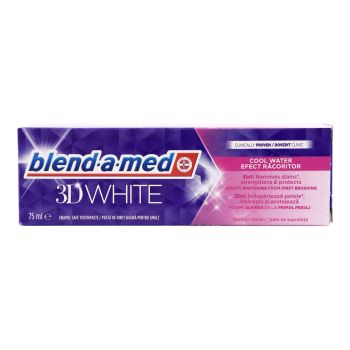 BLEND A MED 3D WHITE COOL WATER dantų pasta, 75 ml