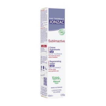 EAU THERMALE JONZAC SUBLIMACTIVE REVITALIZING naktinis veido kremas, 40 ml