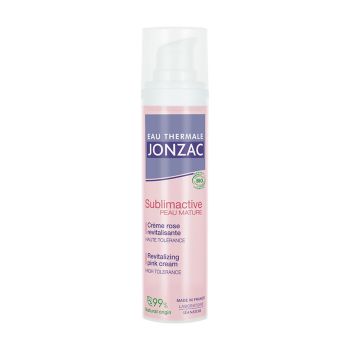 EAU THERMALE JONZAC SUBLIMACTIVE REVITALIZING PINK veido kremas, 40 ml