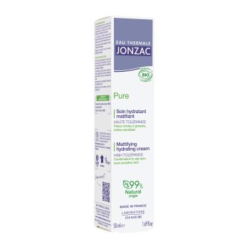 EAU THERMALE JONZAC PURE MATTIFYING veido kremas, 50 ml