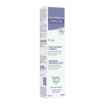 EAU THERMALE JONZAC PURE MATTIFYING veido kremas, 50 ml