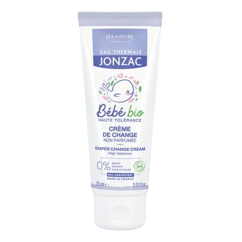 EAU THERMALE JONZAC BEBE BIO DIAPER CHANGE kūno kremas kūdikiams, 75 ml