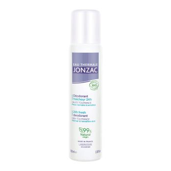 EAU THERMALE JONZAC 24H FRESH HIGH TOLERANCE purškiamasis dezodorantas, 100 ml