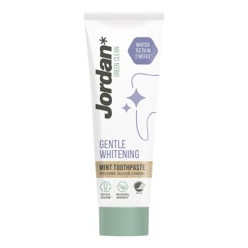 JORDAN GREEN CLEAN GENTLE GENTLE WHITENING dantų pasta, 75 ml