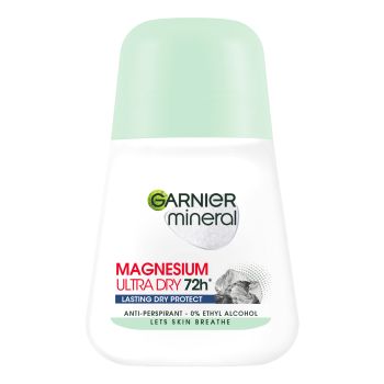 GARNIER MINERAL MAGNESIUM ULTRA DRY 72H rutulinis dezodorantas, 50 ml