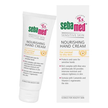SEBAMED NOURISHING rankų kremas, 75 ml
