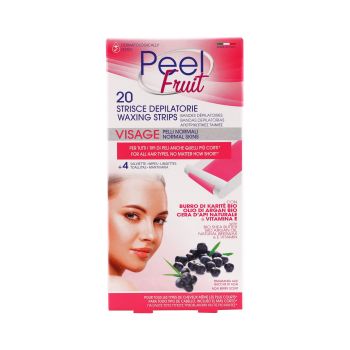 PEEL FRUIT veido depiliacinės vaško juostelės (20 vnt.)