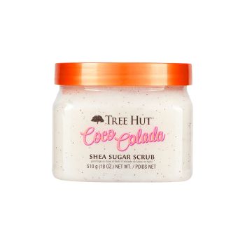 TREE HUT COCO COLADA SHEA SUGAR kūno šveitiklis, 510 g