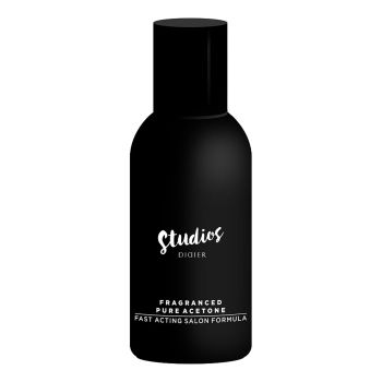 STUDIOS DIDIER FRAGRANCED PURE ACETONE kosmetinis acetonas geliniam nagų lakui valyti, 150 ml