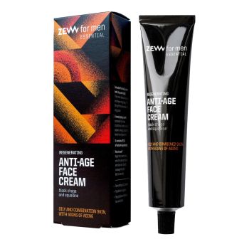 ZEW FOR MEN ESSENTIAL REGENERATING ANTI-AGE veido kremas, 50 ml