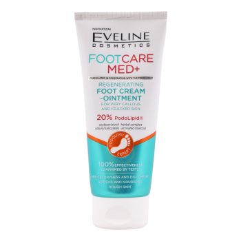 EVELINE FOOT CARE MED+ REGENERATING pėdų kremas, 100 ml