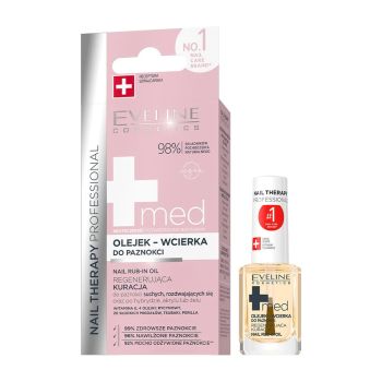 EVELINE +MED nagų aliejus, 12 ml
