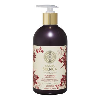 NATURA SIBERICA SOFTENING skystasis kreminis muilas, 500 ml