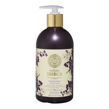 NATURA SIBERICA HYDRATING skystasis kreminis muilas, 500 ml