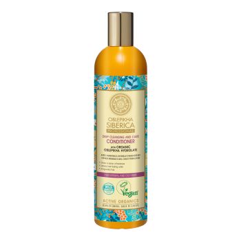 NATURA SIBERICA ORGANIC OBLEPIKHA HYDROLATE plaukų kondicionierius, 400 ml
