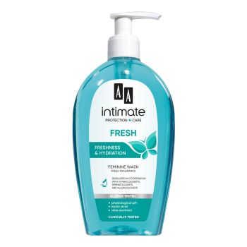 AA INTIMATE FRESH moterų intymios higienos prausiklis, 300 ml