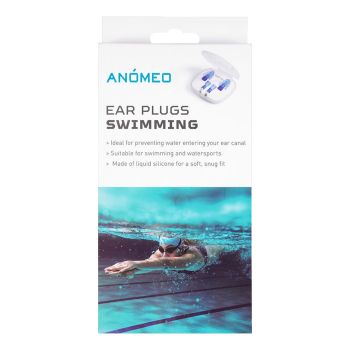 ANOMEO SWIMMING apsauginiai plaukimo ausų kištukai
