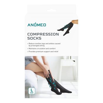 ANOMEO kompresinės kojinės L dydžio