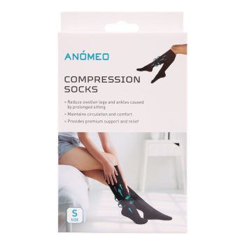 ANOMEO kompresinės kojinės S dydžio