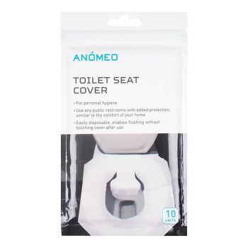 ANOMEO vienkartiniai klozeto sėdynės užvalkalai (10 vnt.)