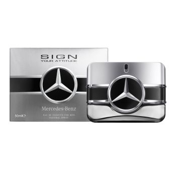 MERCEDES-BENZ SIGN YOUR ATTITUDE tualetinis vyrų vanduo, 50 ml