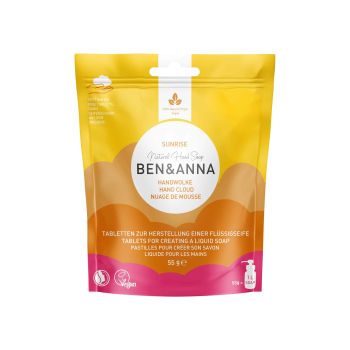 BEN & ANNA SUNRISE rankų muilo tabletės, 55 g