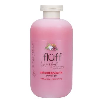 FLUFF COCONUT & RASPBERRY dušo želė, 500 ml