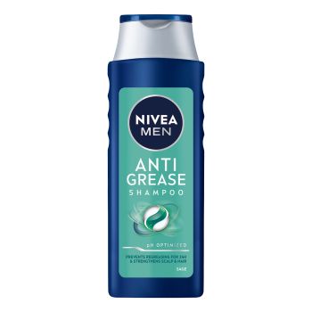 NIVEA MEN ANTI GREASE plaukų šampūnas, 400 ml