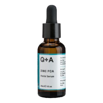 Q+A ZINC PCA veido serumas, 30 ml