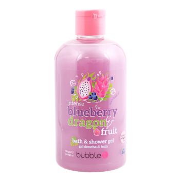BUBBLE T INTENSE BLUEBERRY & DRAGON FRUIT vonios ir dušo želė, 500 ml