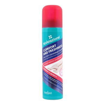 NIVELAZIONE COMFORT AND FRESHNESS 4IN1 moterų pėdų dezodorantas, 180 ml