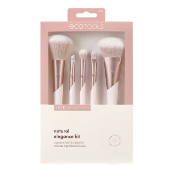 ECOTOOLS LUXE COLLECTION NATURAL ELEGANCE makiažo šepetėlių rinkinys