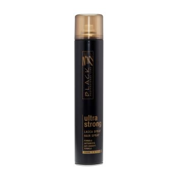 PARISIENNE BLACK ULTRA STRONG plaukų lakas, 500 ml