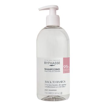 BYPHASSE BACK TO BASICS plaukų šampūnas, 750 ml