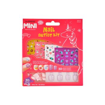 IMPRESS MINI NAIL ARTIST vaikų priklijuojamųjų nagų rinkinys