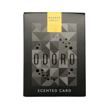 ODORO MOOD ORANGE CHILLI kvepianti kortelė, 20 g