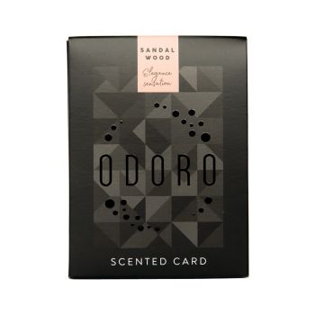 ODORO MOOD SANDALWOOD kvepianti kortelė, 20 g