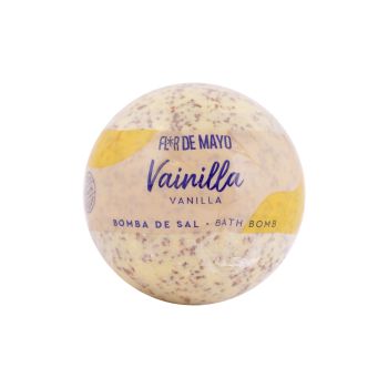 FLOR DE MAYO VAINILLA vonios druskos burbulas, 200 g