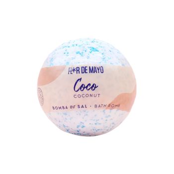 FLOR DE MAYO COCO vonios druskos burbulas, 200 g
