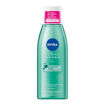 NIVEA DERMA SKIN CLEAR veido tonikas, 200 ml
