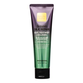 FARMSTAY SHINING SILK REPAIR COLLAGEN pažeistų plaukų priežiūros priemonė, 150 ml