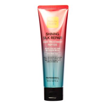 FARMSTAY SHINING SILK REPAIR HAIR TREATMENT PEPTIDE plaukų kremas, 150 ml
