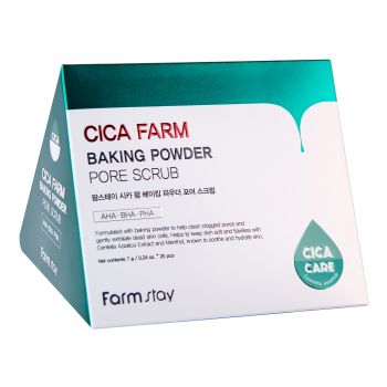 FARMSTAY CICA FARM BAKING POWDER porų šveitiklis (25 vnt.)