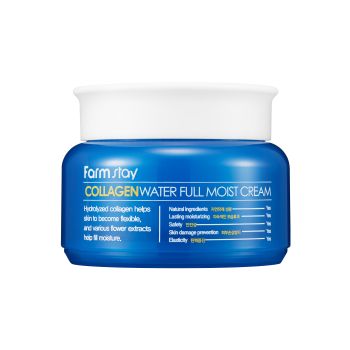 FARMSTAY COLLAGEN WATER FULL MOIST veido kremas, 100 g